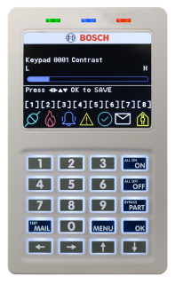 BOSCH 6000 HARDWIRED ALARM KIT INCLUDES 1x SOLUTION 6000 PCB WITH PROX KEYPAD 3x BLUE LINE QUAD PIRs 1x MW350 METAL ENCLOSURE 1x 12V7Ah BATTERY 1x 18VAC POWER SUPPLY 1x STROBE/SIREN/PIEZO