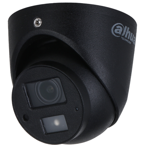 MOBILE SERIES HDCVI CAMERA BLACK MOBILE 2MP/1080P TURRET DIGITAL WDR METAL 2.8MM FIXED LENS IR 20M IP67 BUILT IN MIC NO-SD CARD SLOT 12VDC