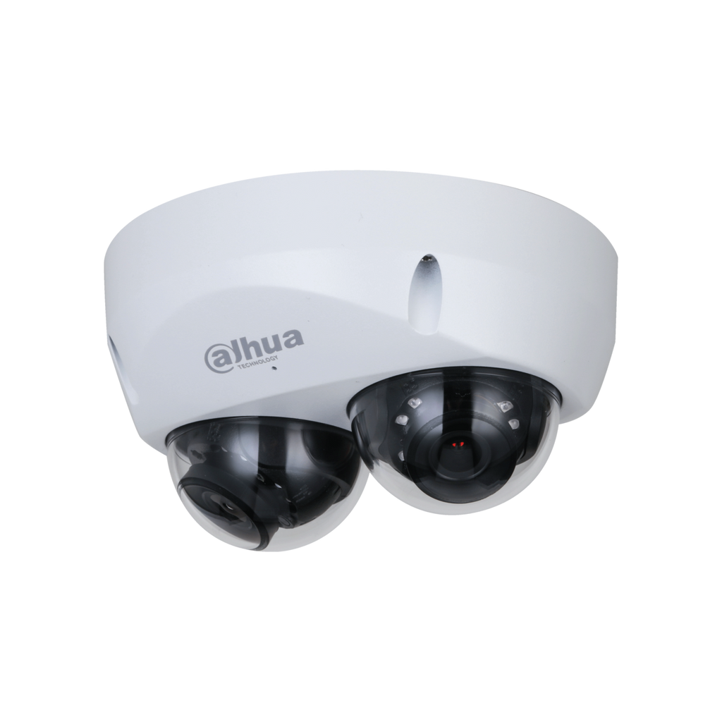 WIZMIND SERIES IP CAMERA WHITE AI PEOPLE COUNT 4MP H.264/5 DUAL LENS 120 WDR METAL 2.8MM FIXED LENS STARLIGHT IR 20M POE IP67