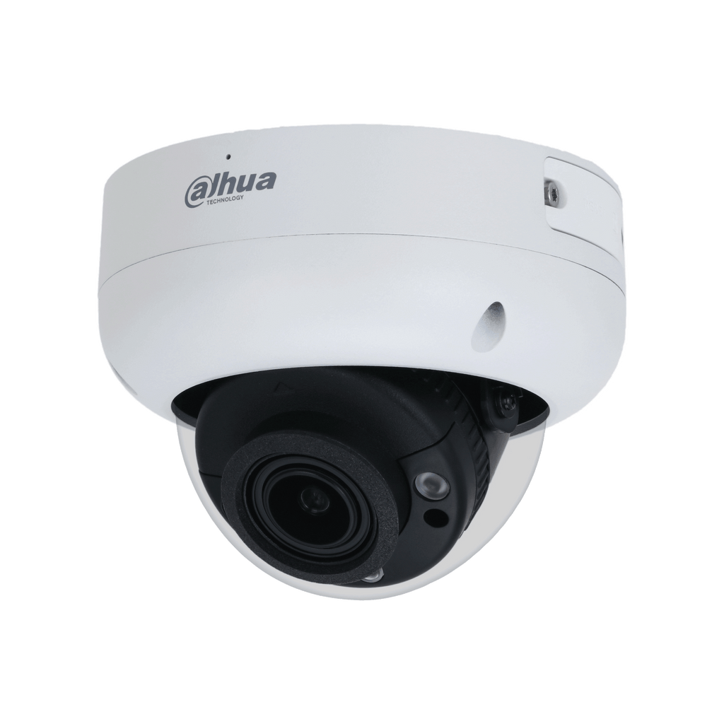 WIZSENSE SERIES IP CAMERA WHITE 4MP H.264/4+/5/5+ DOME 120 WDR METAL 2.7-13.5MM MOTORISED LENS 5X ZOOM IR 40M POE IP67 BUILT IN MIC AUDIO IN AUDIO OUT 1 x ALARM IN 1 x ALARM OUT SUPPORT UP TO 256GB SD IK10 12VDC