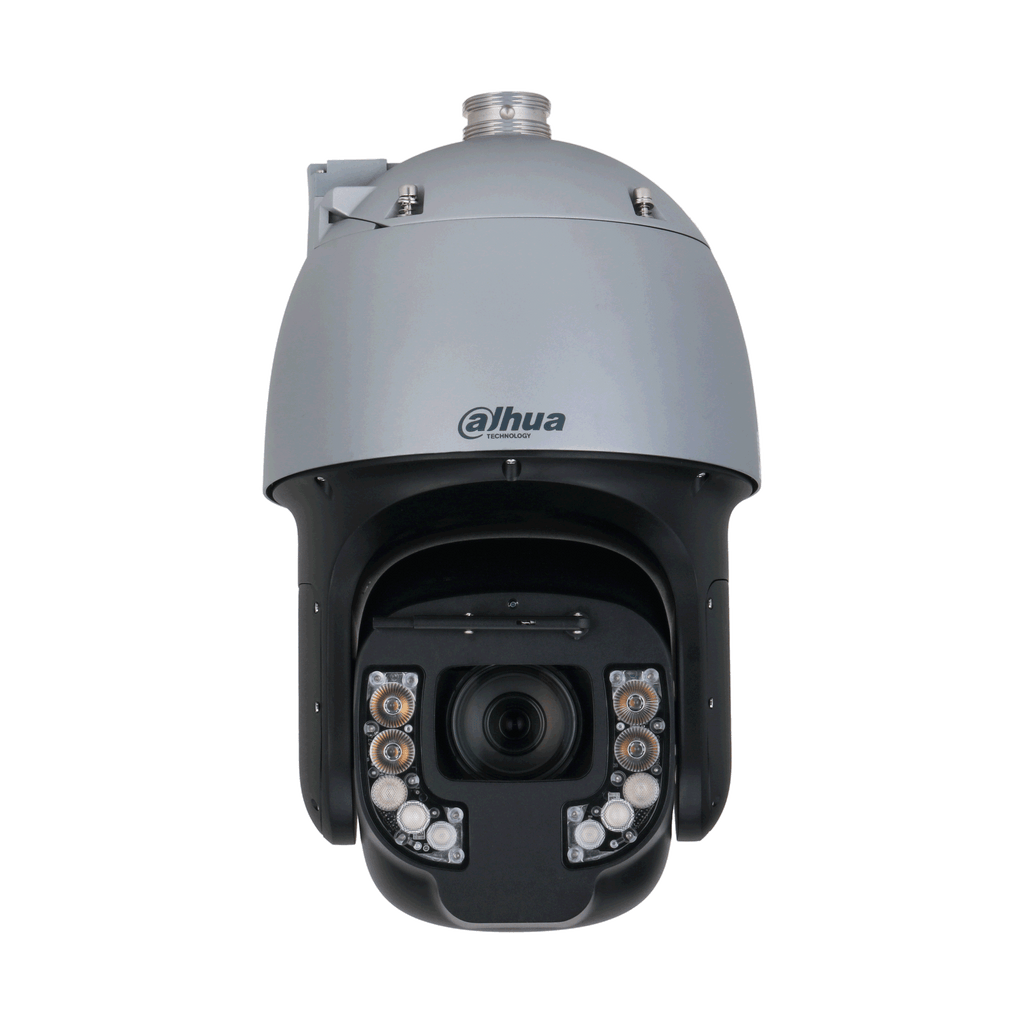 WIZMIND SERIES IP CAMERA SILVER AI AUTO TRACKING 8MP/4K H.264/4+/5/5+ SPEED DOME PTZ 120 WDR PLASTIC/METAL 6.25-300MM MOTORISED LENS 48X ZOOM STARLIGHT IR 500M HI-POE IP67