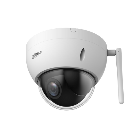 WIZSENSE SERIES IP CAMERA WHITE AI WIRELESS 4MP H.264/4+/5/5+ MINI PTZ DIGITAL WDR METAL 2.8-12MM MOTORISED LENS 4X ZOOM STARLIGHT IP66 WITHOUT MIC SUPPORT UP TO 512GB SD IK10 12VDC