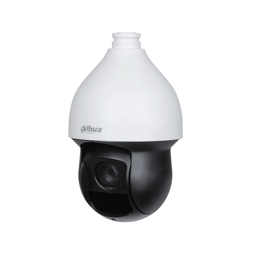 HDCVI SERIES HDCVI CAMERA WHITE 2MP/1080P SPEED DOME PTZ 120 WDR METAL 4.8-120MM MOTORISED LENS 25X ZOOM STARLIGHT IR 150M IP66 WITHOUT MIC AUDIO IN NO-SD CARD SLOT 24VDC CVBS OUTPUT