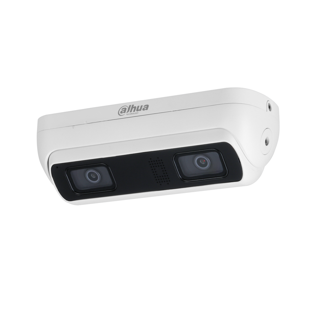 WIZMIND SERIES IP CAMERA WHITE AI PEOPLE COUNT 2x4MP H.264/4+/5/5+ DUAL LENS 120 WDR METAL 2.8MM FIXED LENS STARLIGHT IR 20M POE IP67 BUILT IN MIC AUDIO IN AUDIO OUT 2 x ALARM IN 2 x ALARM OUT SUPPORT UP TO 512GB SD IK10 12VDC CVBS OUTPUT