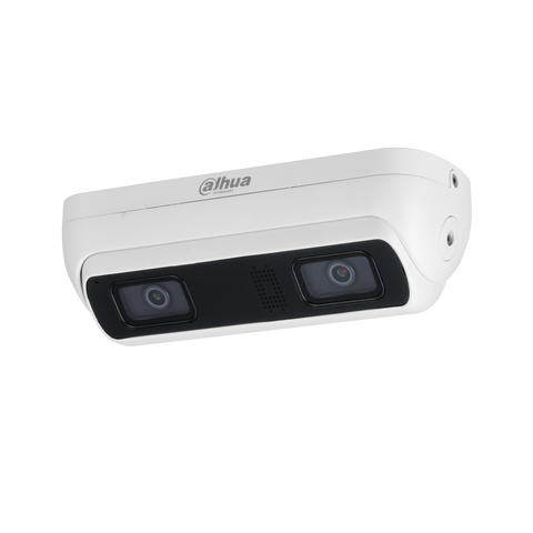 WIZMIND SERIES IP CAMERA WHITE AI PEOPLE COUNT 2x4MP H.264/4+/5/5+ DUAL LENS 120 WDR METAL 2.8MM FIXED LENS STARLIGHT IR 20M POE IP67 BUILT IN MIC AUDIO IN AUDIO OUT 2 x ALARM IN 2 x ALARM OUT SUPPORT UP TO 512GB SD IK10 12VDC CVBS OUTPUT
