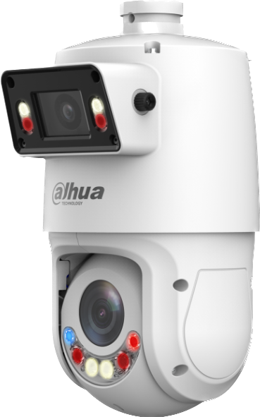 WIZSENSE & SMART DUAL LIGHT+ SERIES IP CAMERA WHITE AI TIOC AUTO TRACKING 2x4MP H.264/4+/5/5+ X-SPANS PTZ 120 WDR METAL 2.8&5-125MM FIXED & MOTORISED LENS 25X ZOOM STARLIGHT IR+WHITE LED 50M POE+ IP66