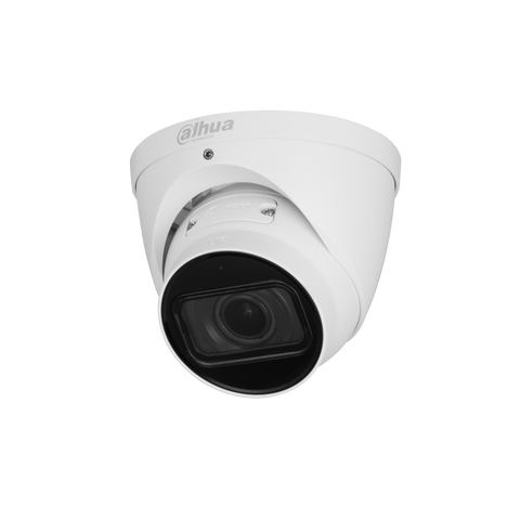 WIZMIND S SERIES IP CAMERA WHITE AI PEOPLE COUNT/ ACUPICK 8MP/4K H.264/4+/5/5+ TURRET 120 WDR METAL 2.7-12MM MOTORISED LENS 4X ZOOM DEEP LIGHT IR 40M EPOE IP67 BUILT IN MIC SUPPORT UP TO 512GB SD 12VDC
