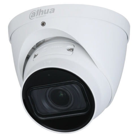 WIZMIND S SERIES IP CAMERA WHITE AI PEOPLE COUNT 5MP H.264/4+/5/5+ TURRET 120 WDR METAL 2.7-13.5MM MOTORISED LENS 5X ZOOM DEEP LIGHT IR 40M EPOE IP67 BUILT IN MIC SUPPORT UP TO 512GB SD 12VDC