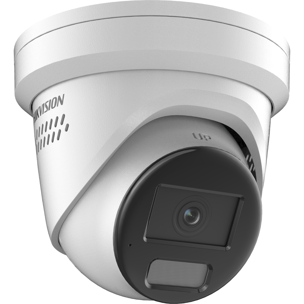 Hikvision DS-2CD2347G2-LSU/SL 4MP Gen2 ColorVu Turret Camera Acusense Speaker Strobe Mic 30m White LED 2.8mm