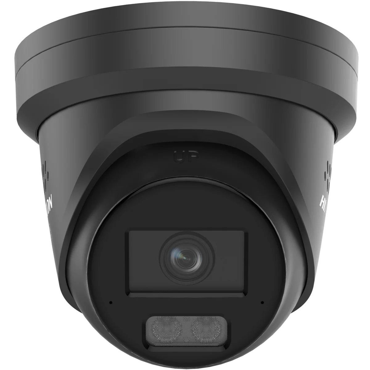 NEW Hikvision DS-2CD2367G3-LIS2UY/SL 6MP ColorVu 3.0 Smart Hybrid Light Turret Network Camera with Built-in Audio and Strobe Alarm CCTV black