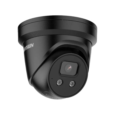 Hikvision DS-2CD2386G2-IU – 8MP AcuSense Turret IP Camera, IR 30m, Mic, IP67, 2.8mm black