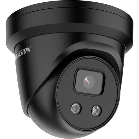 Hikvision 8MP AcuSense Live-Guard Turret DS-2CD2386G2-ISU/SL Strobe, Alarm & Audio black
