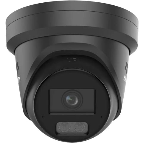 Hikvision 6MP ColorVu Outdoor Security Camera 2.8mm Lens, Night Vision, and Smart Detection DS-2CD2367G2H-LISU/SL black