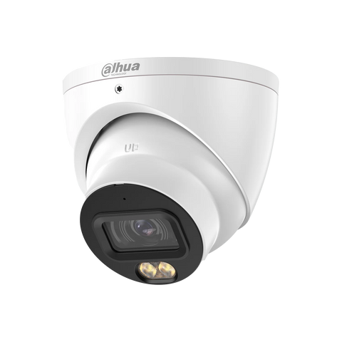 WIZSENSE SERIES IP CAMERA WHITE AI WIZCOLOR 5MP H.264/4+/5/5+ TURRET 120 WDR PLASTIC/METAL 2.8MM FIXED LENS WITH AI-ISP WARM LED 30M POE IP67 BUILT IN MIC SUPPORT UP TO 256GB SD 12VDC