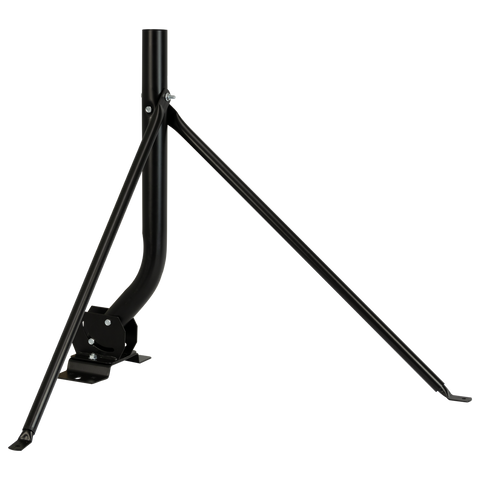 Hills Antenna Satellite Universal Mount Matt Black Finish with Starlink Gen 3 V4 Adapter