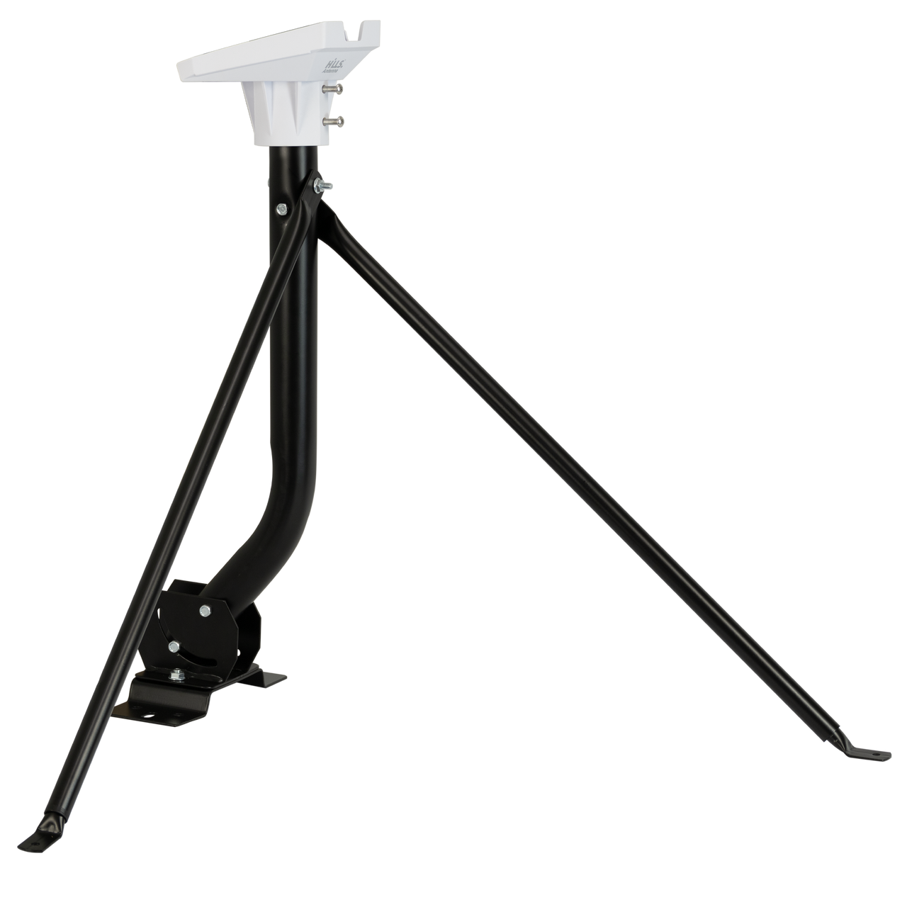 Hills Antenna Satellite Universal Mount Matt Black Finish with Starlink Gen 3 V4 Adapter
