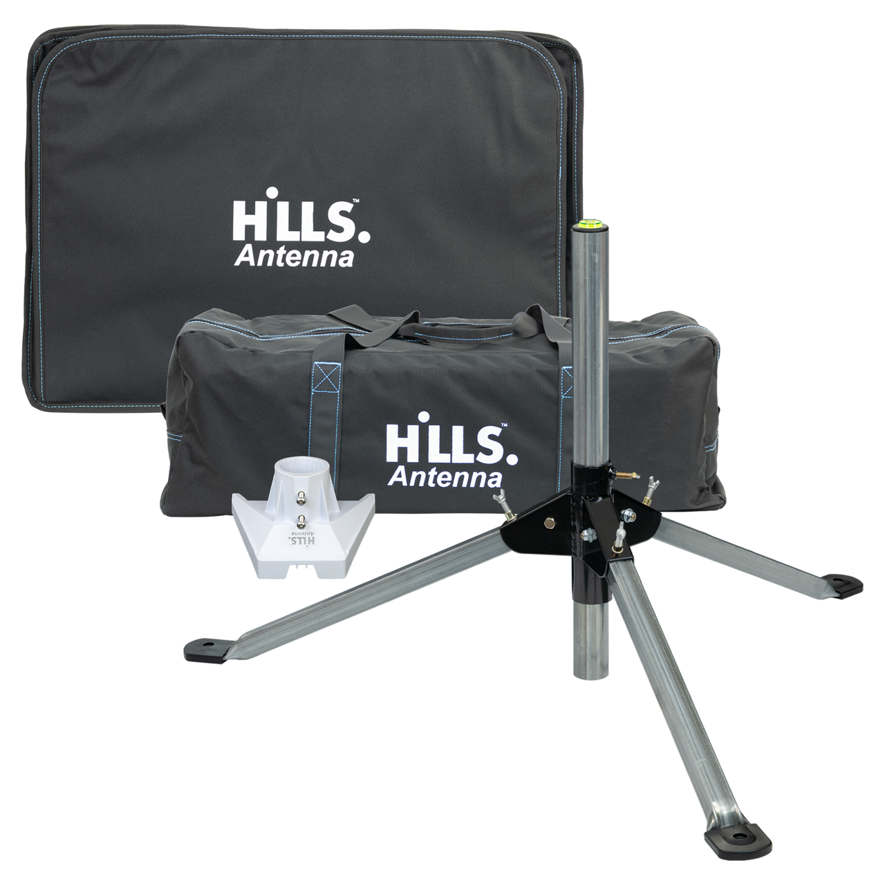 Hills Antenna Starlink Pole Adaptor with Tripod Mount & Carry Bags Kit