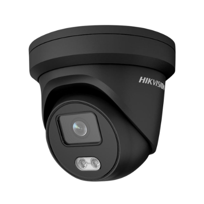 Hikvision 8MP ColorVu Turret White LED Light AcuSense Built-in Mic Speaker 2.8mm - DS-2CD2387G2-LSU/SL-2
