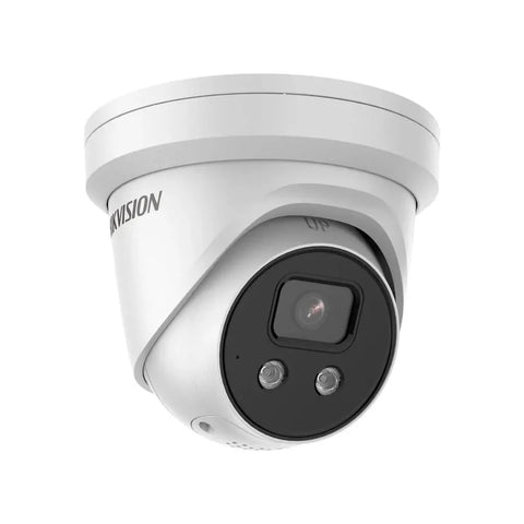 Hikvision 8MP AcuSense Live-Guard Turret DS-2CD2386G2-ISU/SL Strobe, Alarm & Audio