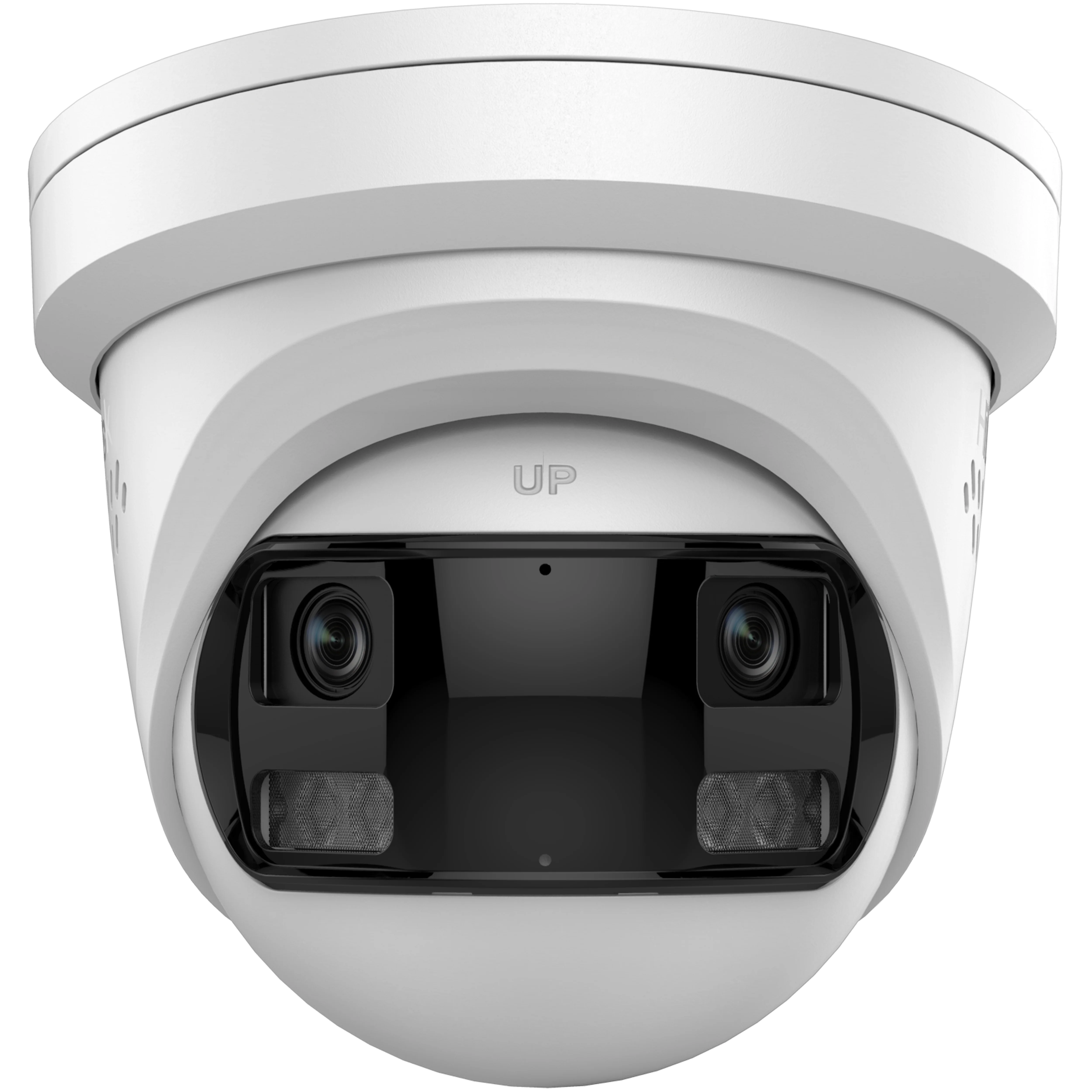 HiLook 8MP Dual Lens Stitched Wide Angle Smart Hybrid Light Fixed Turret Network Camera IPC-T289PH-MU/SL 2mm