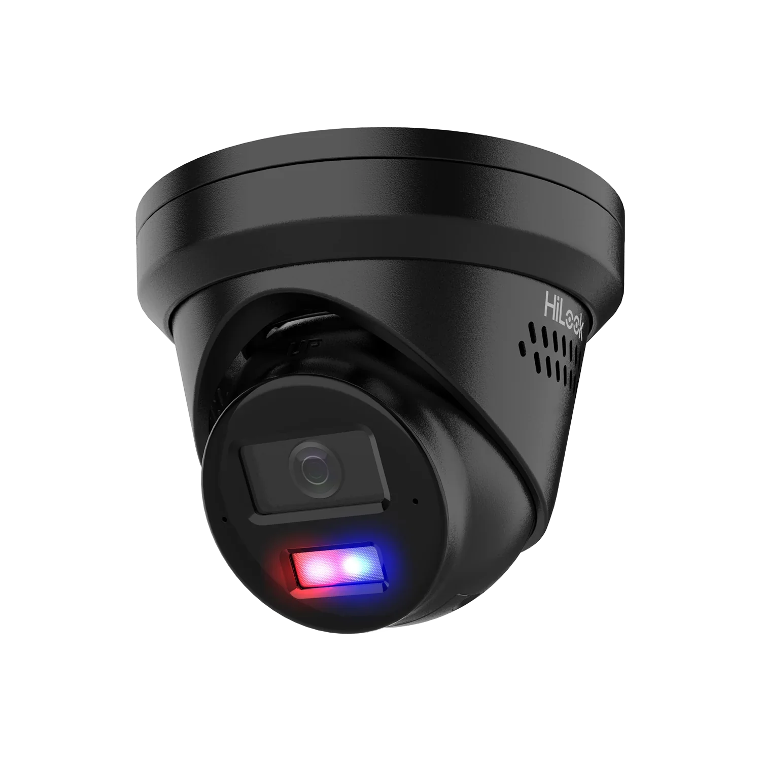 HiLook 8MP All-in-one ColorVu Active Deterrent Turret Camera 2.8mm Black IPC-T289H-MU/SL