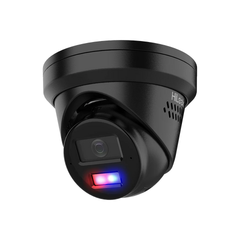 HiLook 8MP All-in-one ColorVu Active Deterrent Turret Camera 2.8mm Black IPC-T289H-MU/SL