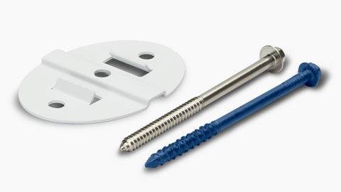 WALL MOUNTING KIT FOR ENHANCED STABILITY WHEN MOUNTING THE NANOBEAM ON THE WALL SUITES NBE-M2-13/ NBE-M5-16/ NBE-M5-19 WHT