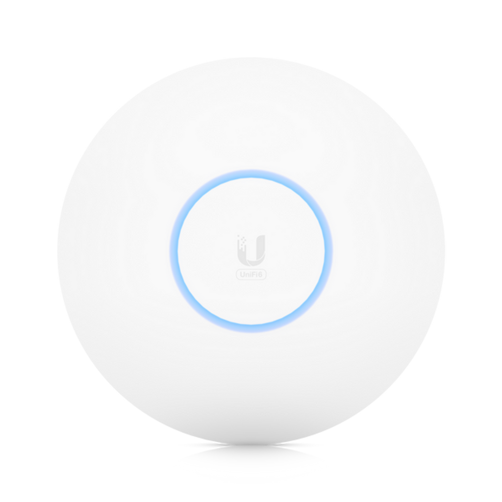 UBIQUITI U6-PRO AP 4X 4 MU-/MIMO WI-FI 6 WPA-PSK/ WPA/ WPA2/ WPA3 DUAL BAND 2.4GHZ @ 573.5MBPS & 5GHZ @ 4.8GBPS WALL/ CEILING MTD IP54