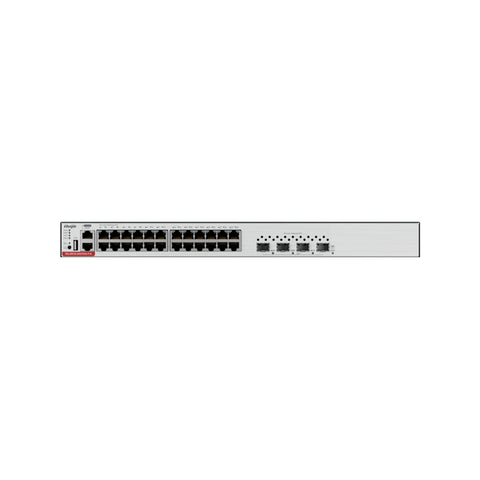 Ruijie RG-S5310-24GT4XS-P-E 24 Port Managed L3 PoE+ Switch, 19" Rack