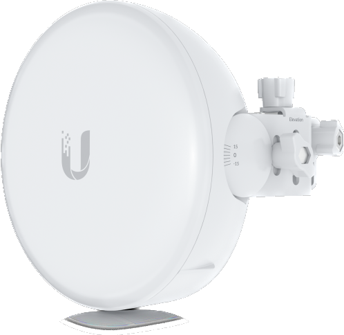 UBIQUITI 60GHZ AIRMAX GIGABEAM PLUS RADIO 35DBI LOW LATENCY (57GHZ-66GHZ) 1.5+ GBPS BIDIR THROUGHPUT UP TO 1.5KM DISTANCE PASSIVE POE 22-26VDC WPA2 AES ONLY