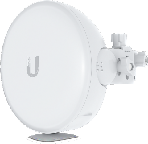 UBIQUITI 60GHZ AIRMAX GIGABEAM PLUS RADIO 35DBI LOW LATENCY (57GHZ-66GHZ) 1.5+ GBPS BIDIR THROUGHPUT UP TO 1.5KM DISTANCE PASSIVE POE 22-26VDC WPA2 AES ONLY