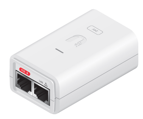 UBIQUITI POE INJECTOR WHITE 24VDC 0.3A GIGABIT LAN