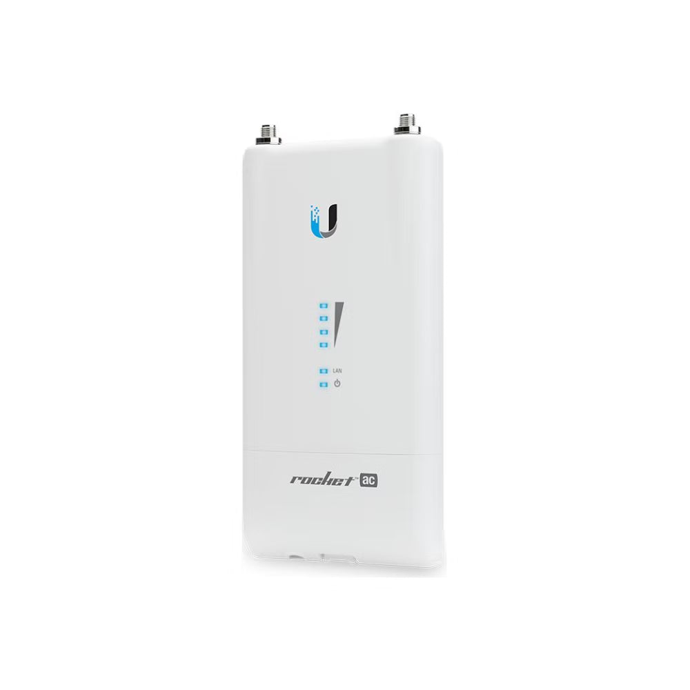 UBIQUITI ROCKET 5AC GIGABIT ACCESS POINT PTMP LITE AIRMAX AC 5GHZ BASE STATION 20-26VDC/ PASSIVE POE