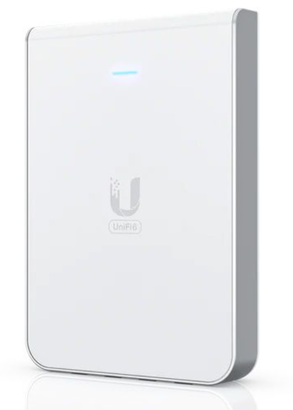 UBIQUITI UNIFI ACCESS POINT WIFI7 2.4GHZ @ 688MBPS 5GHZ @ 4.3GBPS 1 X RJ45 POE+ 44-57VDC 300+ CONCURRENT CLIENTS WALL MOUNTED WHITE