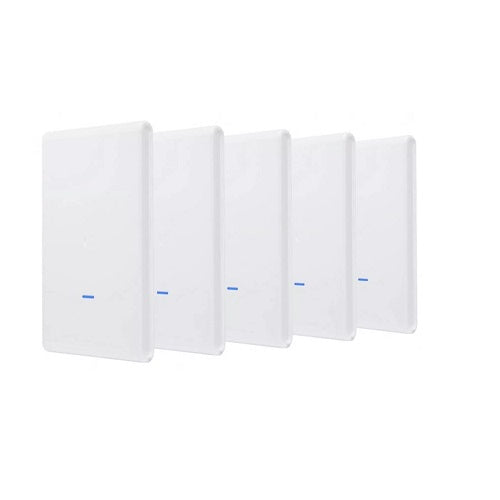 UBIQUITI UNIFI AC MESH PRO INDOOR & OUTDOOR ACCESS POINT 2.4GHZ @ 450MBPS, 5GHZ @ 1300MBPS 3X3 MIMO RANGE UP TO 183M, NO POE INCLUDED * 5 PACK