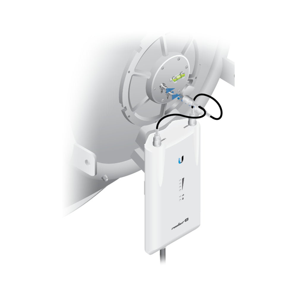 UBIQUITI ROCKET 5AC GIGABIT ACCESS POINT PTMP LITE AIRMAX AC 5GHZ BASE STATION 20-26VDC/ PASSIVE POE