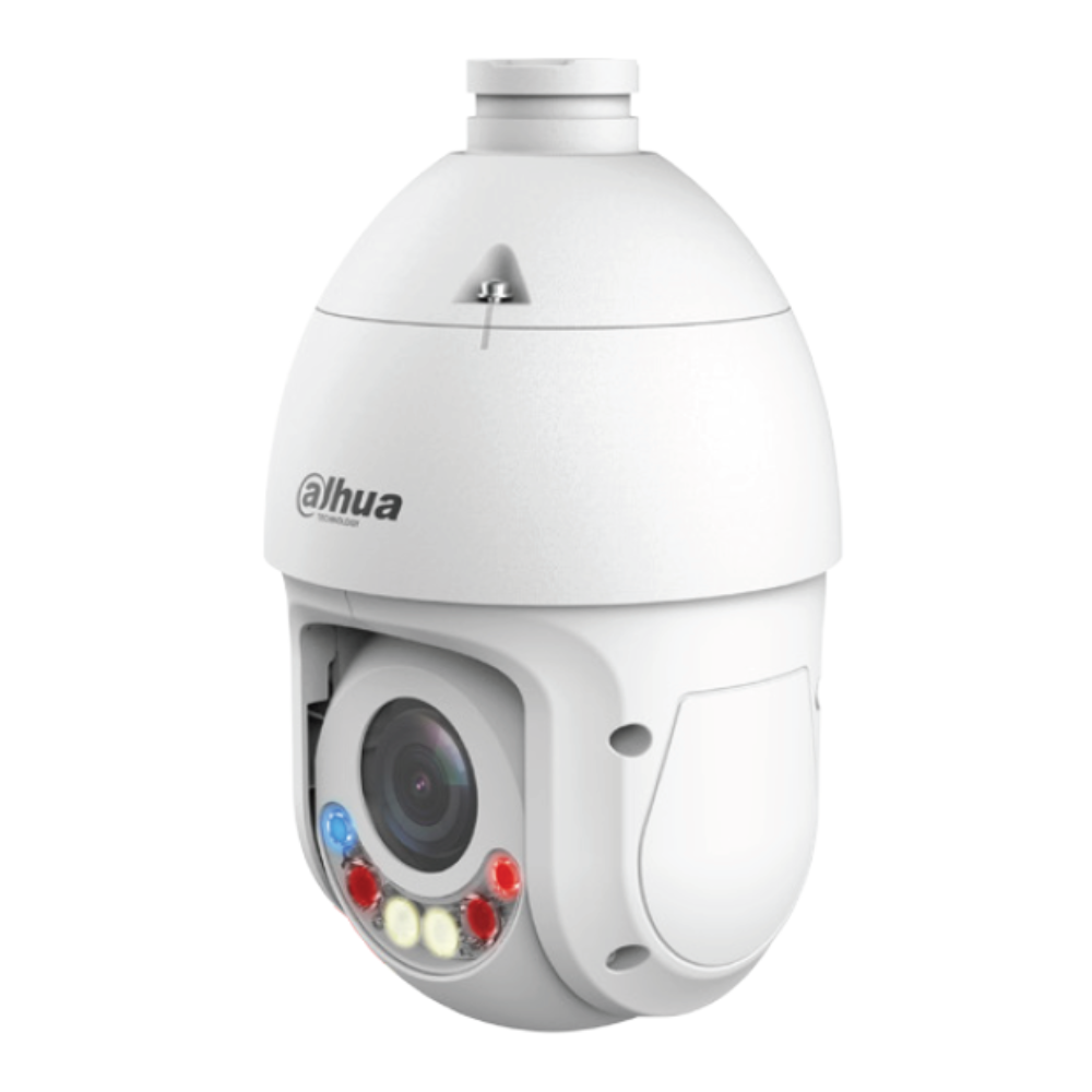 WIZSENSE SERIES IP CAMERA WHITE AI ACTIVE DETERRANCE & TIOC 4MP SPEED DOME PTZ