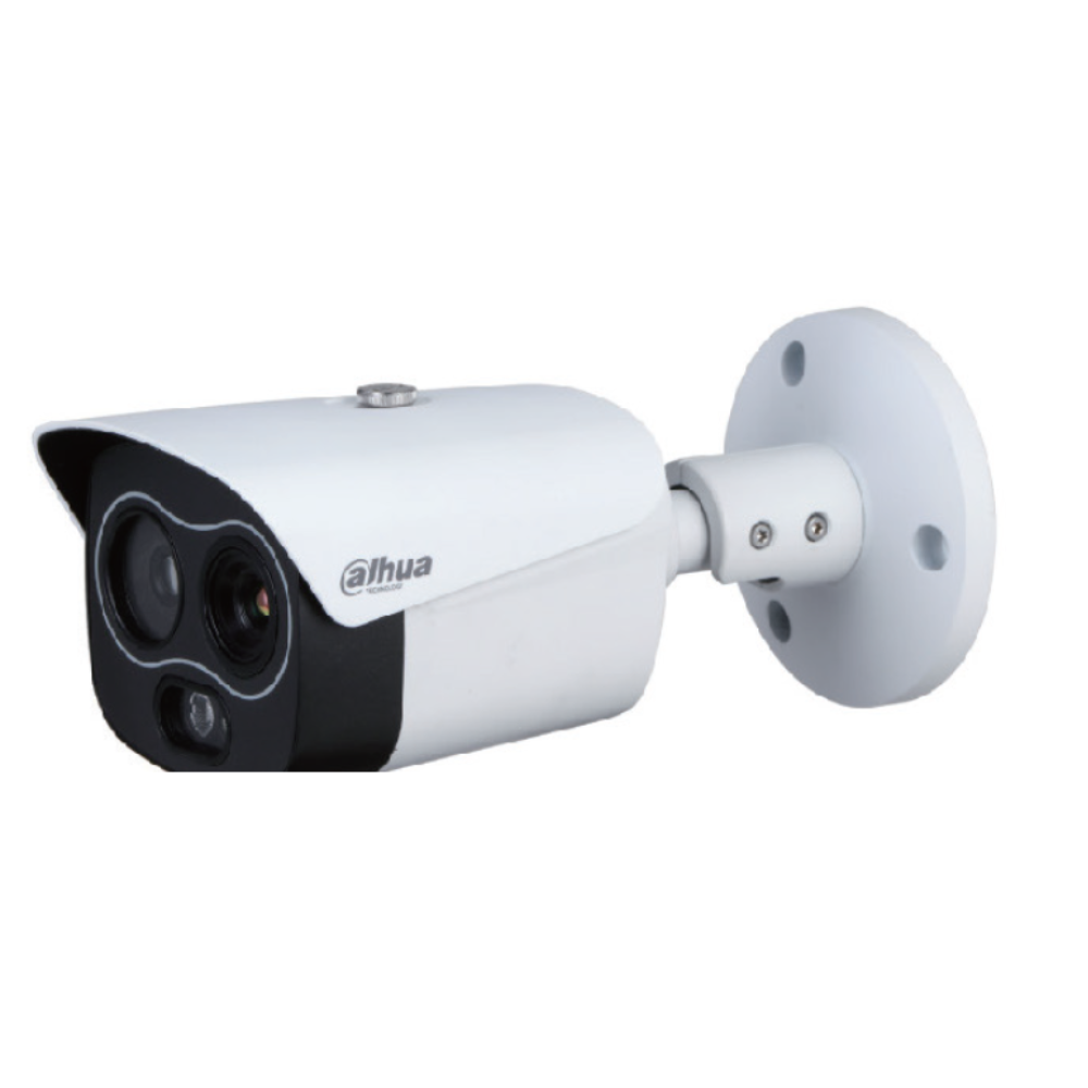 EUREKA SERIES IP CAMERA WHITE AI THERMAL 256x192 SENSOR 4MP H.264/5/ MJPEG BULLET