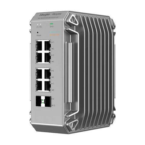 Ruijie Reyee RG-NIS3100-4GT2SFP-HP Industrial Managed Switch, 4-Port Gigabit PoE/PoE+, 2-Port SFP, 120W PoE Power budget