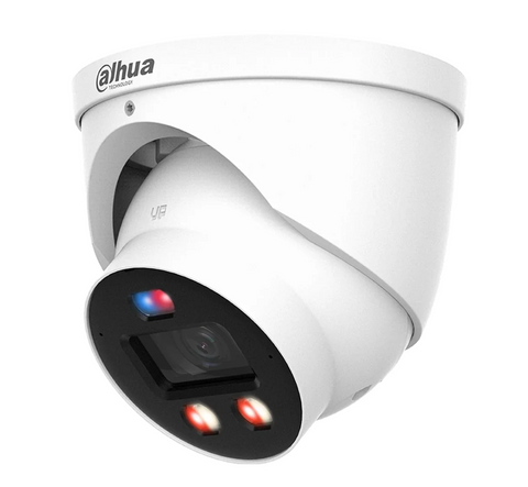 WIZSENSE SERIES IP CAMERA WHITE AI TIOC PRO 6MP H.264/4+/5/5+ TURRET 120 WDR METAL 2.8MM FIXED LENS STARLIGHT IR+WARM LED 30M POE IP67 BUILT IN MIC AUDIO IN AUDIO OUT 1 X ALARM IN 1 X ALARM OUT SUPPORT UP TO 512GB SD 12VDC