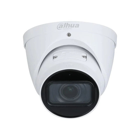 WIZSENSE SERIES IP CAMERA WHITE AI 6MP H.264/4+/5/5+ TURRET 120 WDR METAL 2.7-13.5MM MOTORISED LENS 5X ZOOM STARLIGHT IR 40M POE IP67 BUILT IN MIC SUPPORT UP TO 256GB SD 12VDC