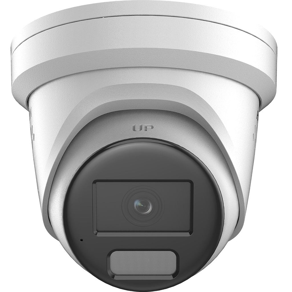 Hikvision 6MP ColorVu Outdoor Security Camera 2.8mm Lens, Night Vision, and Smart Detection DS-2CD2367G2H-LISU/SL