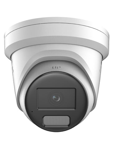Hikvision DS-2CD2367G2H-LISU/SL 6MP Smart Hybrid Light ColorVu Turret Camera 2.8mm Strobe Speaker