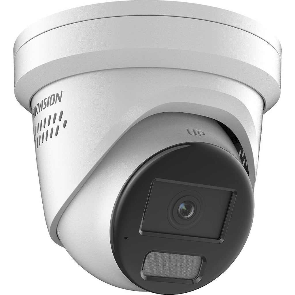 Hikvision DS-2CD2367G2H-LISU/SL 6MP Smart Hybrid Light ColorVu Turret Camera 2.8mm Strobe Speaker