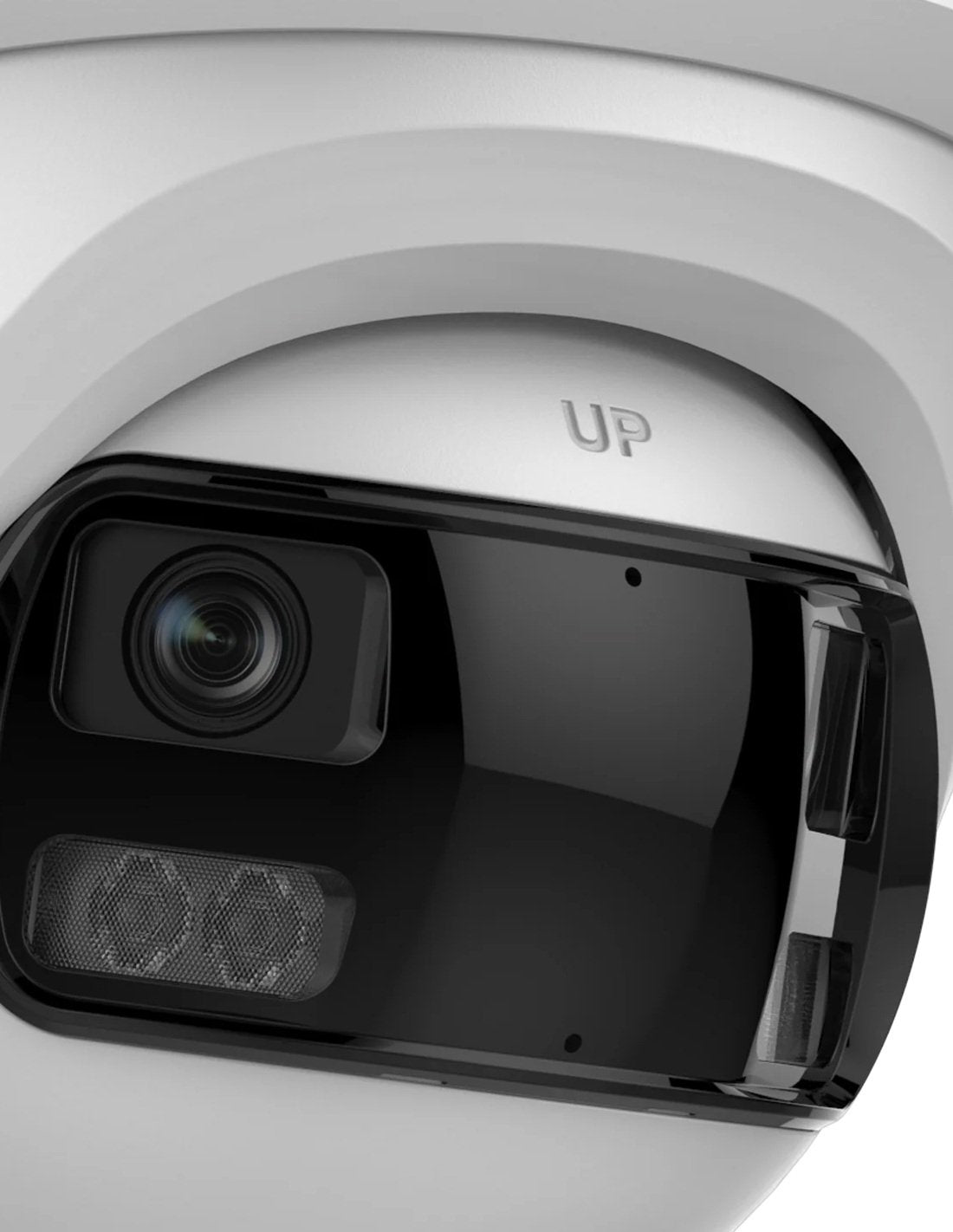 Hilook IPC-T289PH-MU/SL 8MP Dual-Lens 180° Turret Camera with Mic, IR, PoE – Standalone or NVR Compatible CCTV