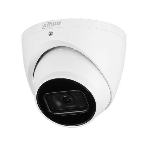 WIZSENSE SERIES IP CAMERA WHITE AI 8MP/4K H.264/4+/5/5+ TURRET 120 WDR METAL 2.8MM FIXED LENS STARLIGHT IR 30M POE IP67 BUILT IN MIC SUPPORT UP TO 256GB SD 12VDC