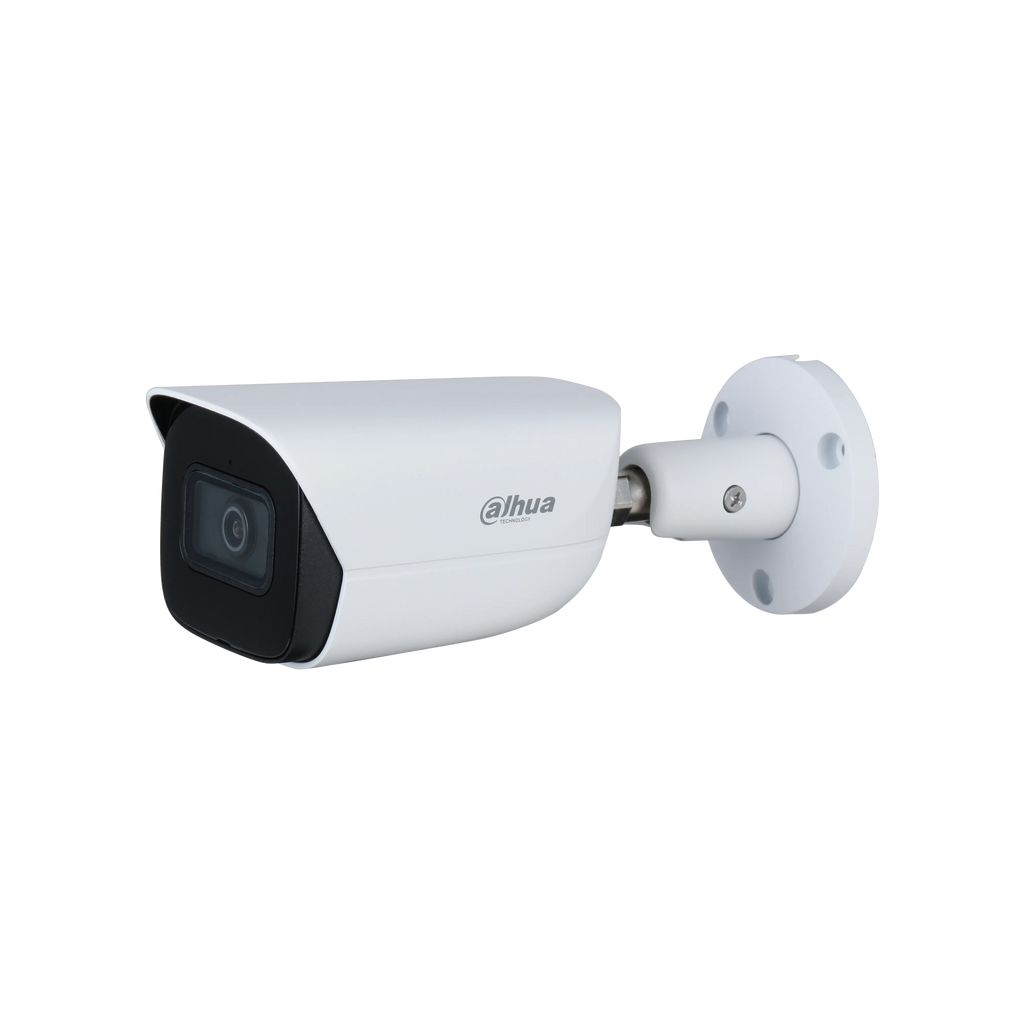 WIZSENSE SERIES IP CAMERA WHITE 8MP/4K H.264/4+/5/5+ BULLET 120 WDR METAL 2.8MM FIXED LENS STARLIGHT IR 30M POE IP67 BUILT IN MIC AUDIO IN AUDIO OUT 1 X ALARM IN 1 X ALARM OUT SUPPORT UP TO 256GB SD 12VDC