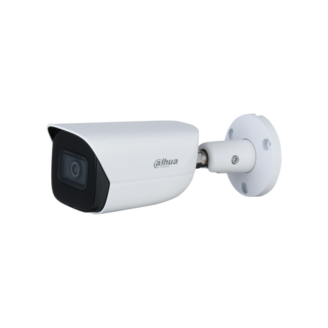 WIZSENSE SERIES IP CAMERA WHITE 8MP/4K H.264/4+/5/5+ BULLET 120 WDR METAL 2.8MM FIXED LENS STARLIGHT IR 30M POE IP67 BUILT IN MIC AUDIO IN AUDIO OUT 1 X ALARM IN 1 X ALARM OUT SUPPORT UP TO 256GB SD 12VDC