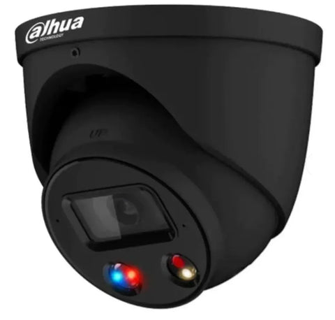 WIZSENSE SERIES IP CAMERA BLACK AI TIOC 6MP H.264/4+/5/5+ TURRET 120 WDR METAL 2.8MM FIXED LENS STARLIGHT IR+WHITE LED 30M POE IP67 BUILT IN MIC AUDIO IN AUDIO OUT 1 X ALARM IN 1 X ALARM OUT SUPPORT UP TO 256GB SD 12VDC