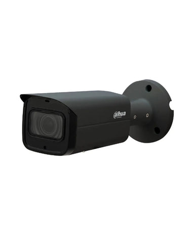WIZSENSE SERIES IP CAMERA BLACK 8MP/4K H.264/4+/5/5+ BULLET 120 WDR METAL 2.7-13.5MM MOTORISED LENS 5X ZOOM STARLIGHT IR 60M POE IP67 BUILT IN MIC AUDIO IN AUDIO OUT 1 X ALARM IN 1 X ALARM OUT SUPPORT UP TO 256GB SD 12VDC